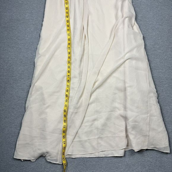 White by Vera Wang Formal Dress Bridesmaid Mother of the Bride Womens 8 Ivory - Picture 5 of 6